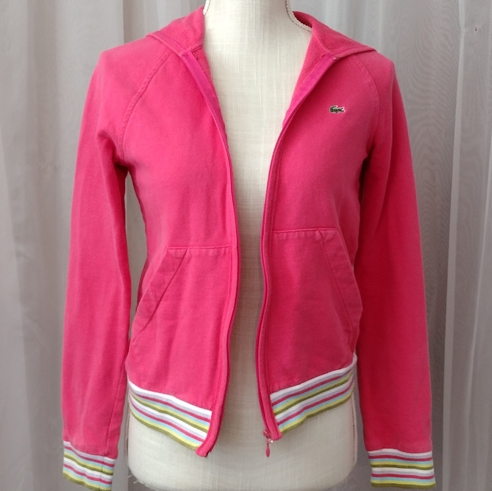 VTG LACOSTE Hoodie. European Size 34